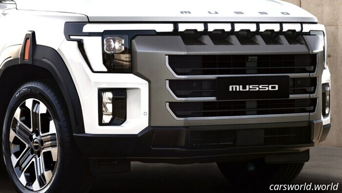 Еще один корейский бренд нацеливается на Ford Ranger новым пикапом | Carscoops